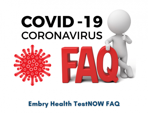 Embry Health TestNOW Frequently Asked Questions