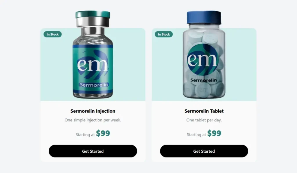 Embody Sermorelin Price